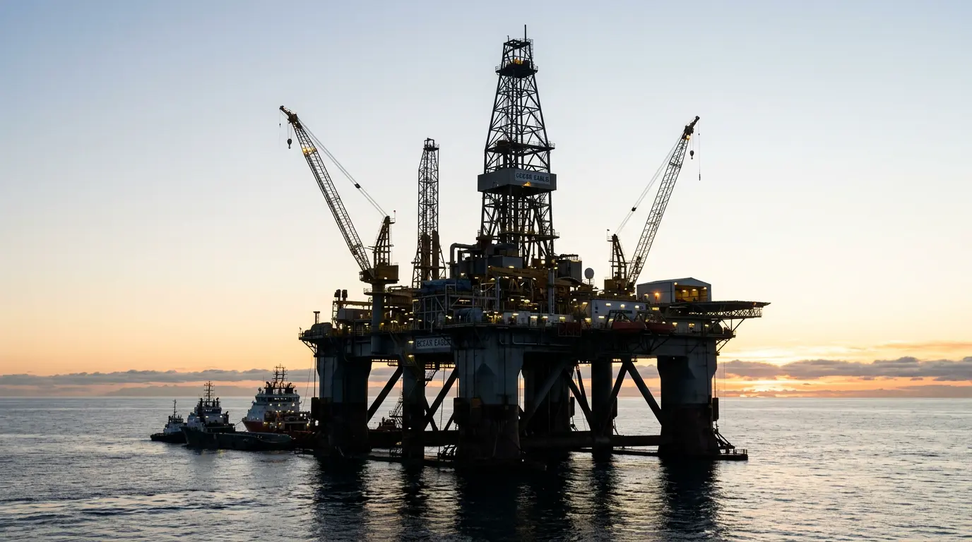 Offshore drilling rig with advanced pressure management technology